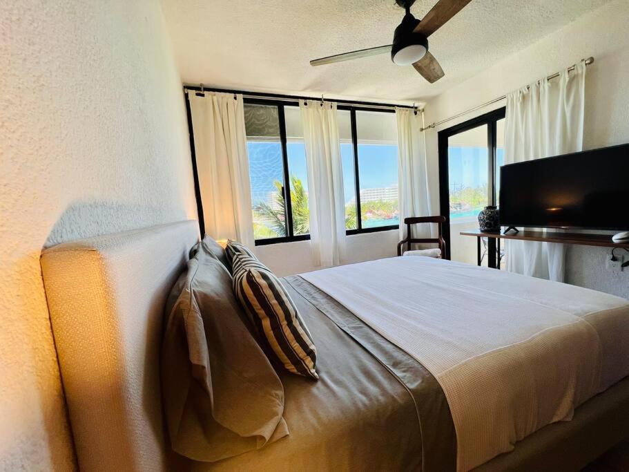Appartement Amazing Ocean Front. 418 à Cancún Extérieur photo