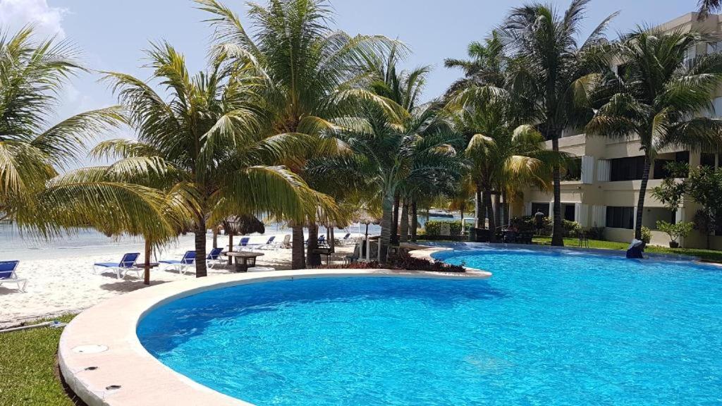 Appartement Amazing Ocean Front. 418 à Cancún Extérieur photo